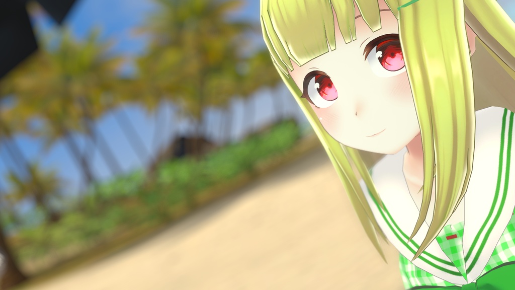 【37アバター対応】セーラーフリル水着【PB対応】