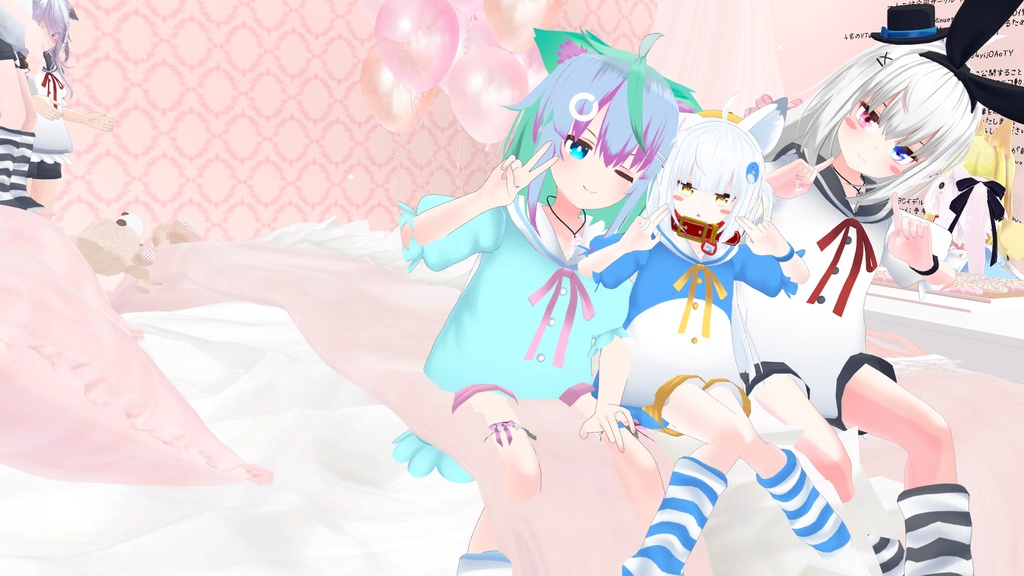 【16アバター対応】セーラーパジャマ