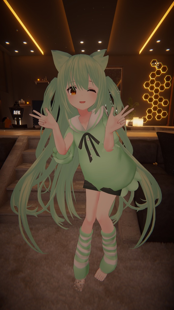 【16アバター対応】セーラーパジャマ