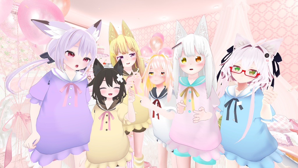 【16アバター対応】セーラーパジャマ