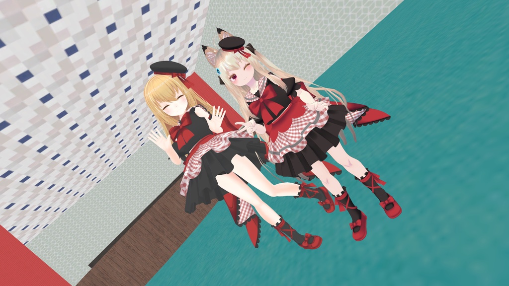 【40アバター対応】アイドル衣装TypeB【PB対応】