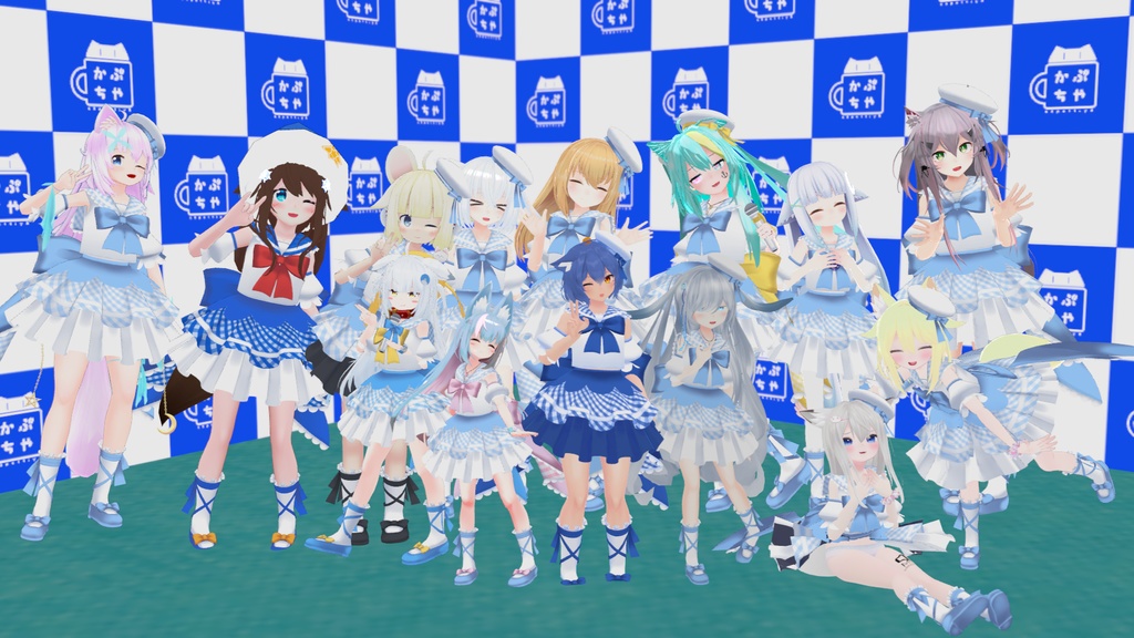 【40アバター対応】アイドル衣装TypeB【PB対応】