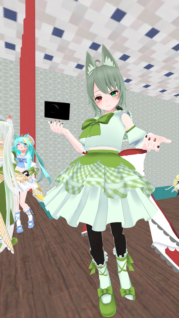 【40アバター対応】アイドル衣装TypeB【PB対応】