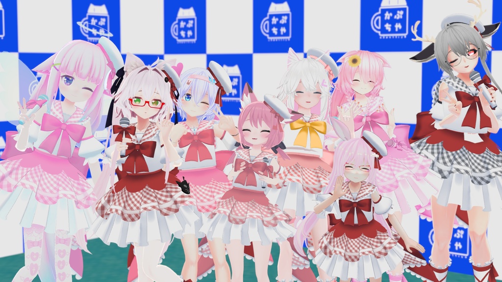 【40アバター対応】アイドル衣装TypeB【PB対応】