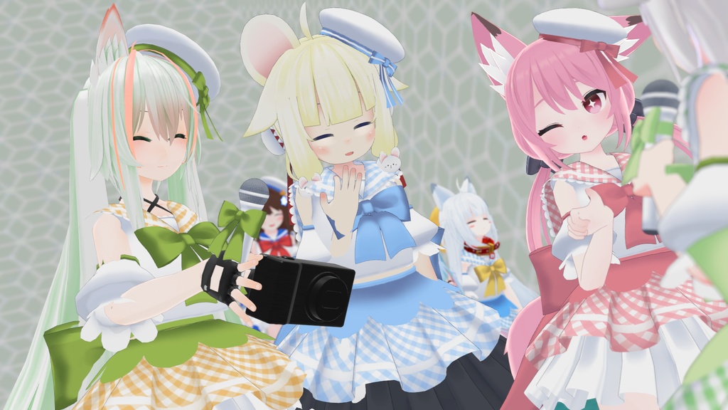 【40アバター対応】アイドル衣装TypeB【PB対応】