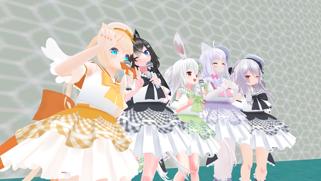 【40アバター対応】アイドル衣装TypeB【PB対応】