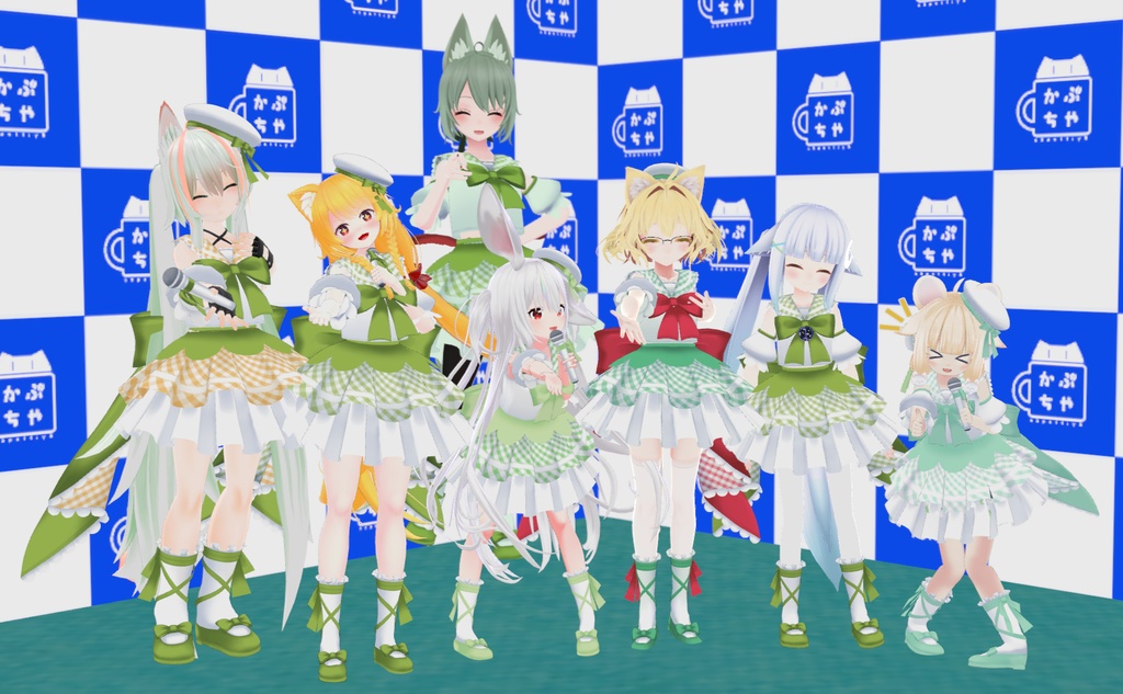 【40アバター対応】アイドル衣装TypeB【PB対応】