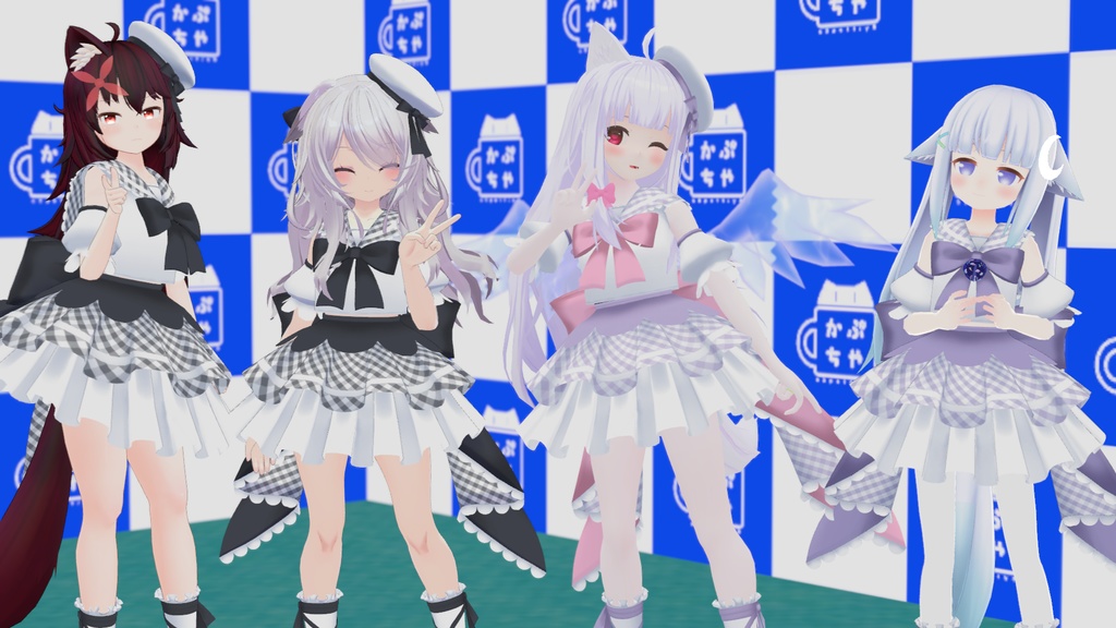 【40アバター対応】アイドル衣装TypeB【PB対応】