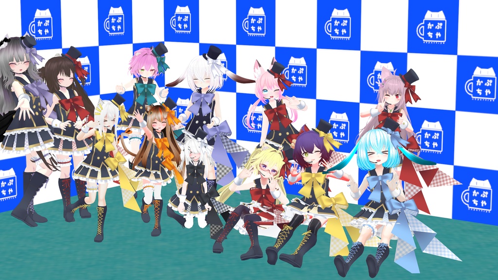 【38アバター対応】アイドル衣装TypeA【PB対応】