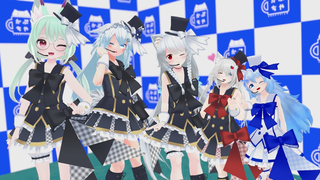 【38アバター対応】アイドル衣装TypeA【PB対応】