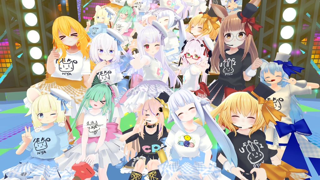 アイドル衣装用Tシャツ