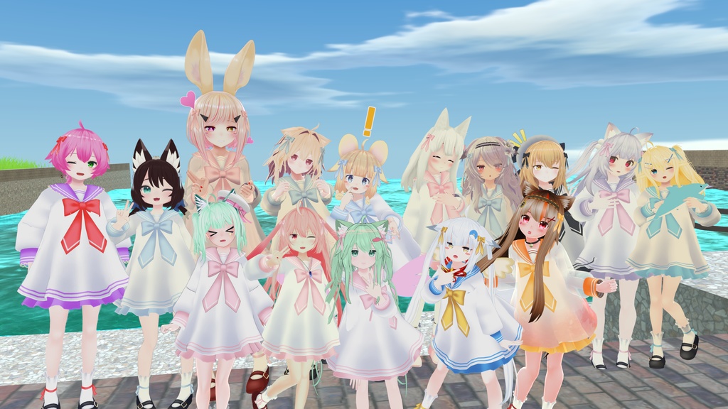 【31アバター対応】ロリータシリーズ -セーラー-【PB対応】