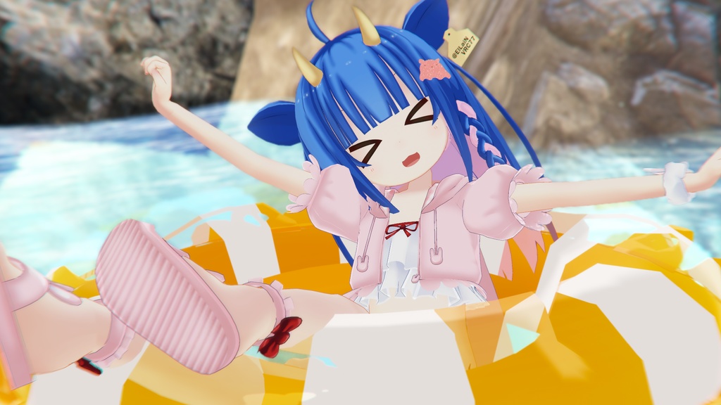 【35アバター対応】うさぎさん水着【PB対応】