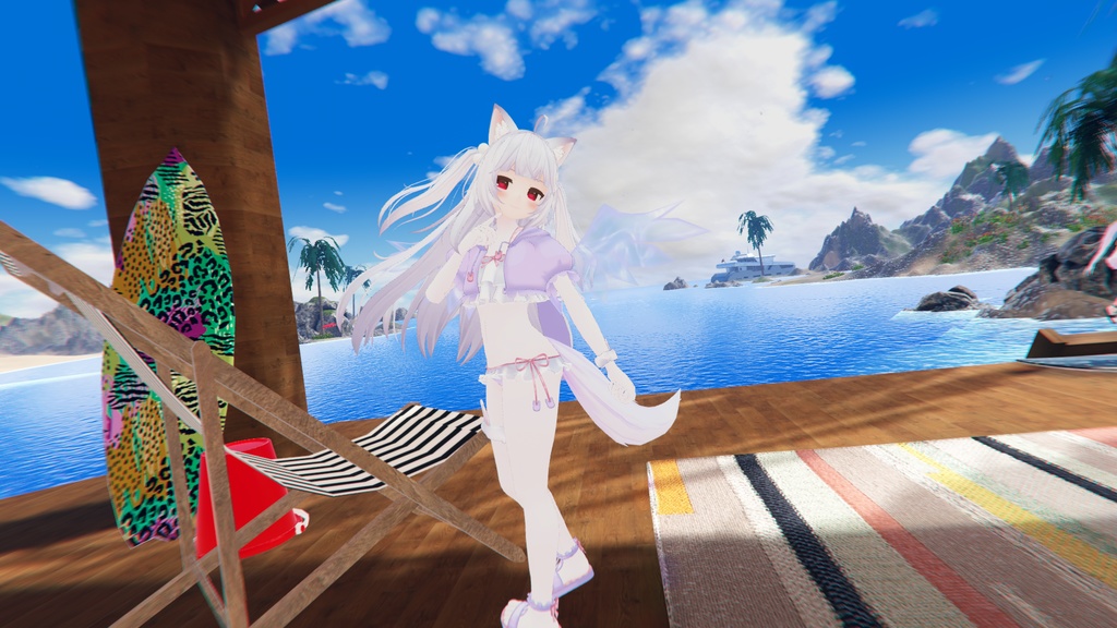 【35アバター対応】うさぎさん水着【PB対応】