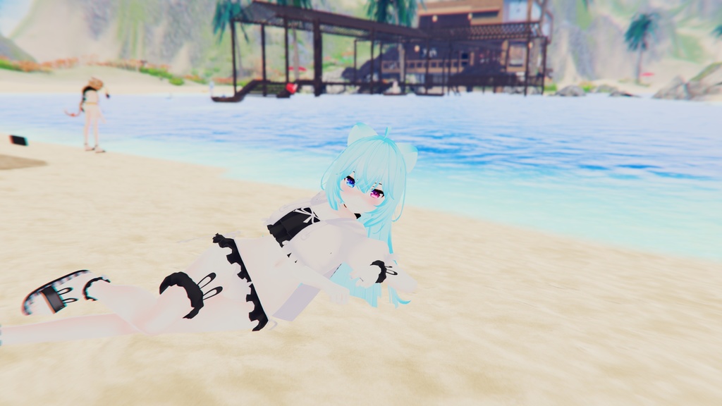 【35アバター対応】うさぎさん水着【PB対応】