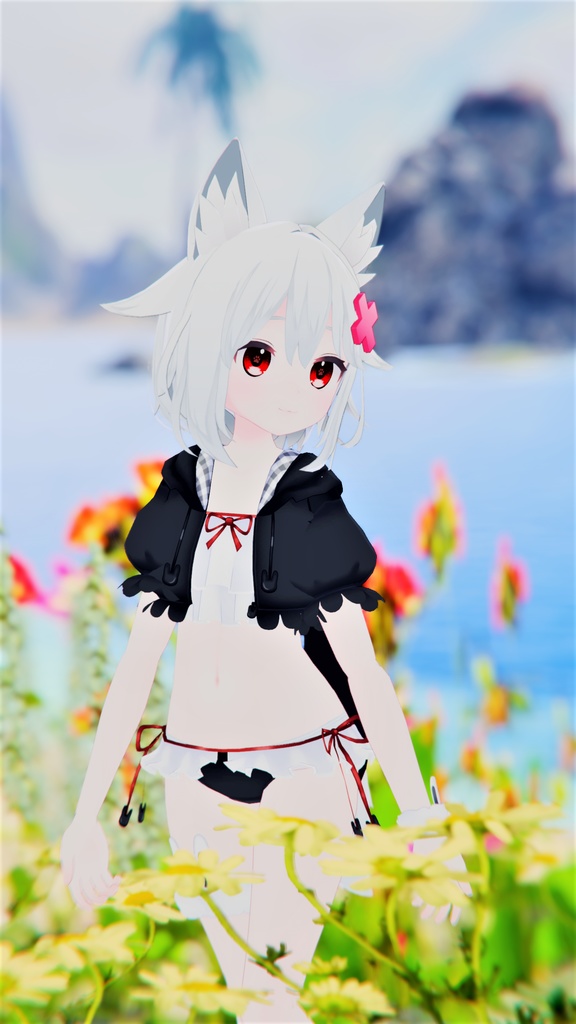 【35アバター対応】うさぎさん水着【PB対応】