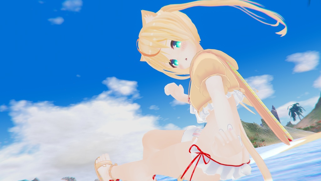 【35アバター対応】うさぎさん水着【PB対応】