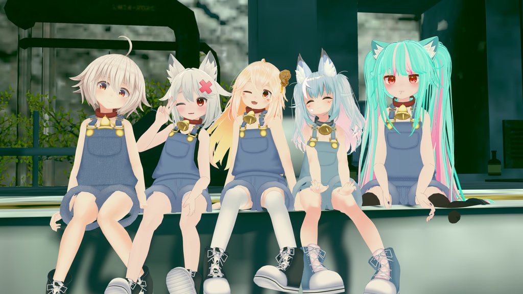 【31アバター対応】うーちゃんオーバーオール【PB対応】