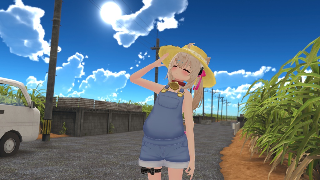 【31アバター対応】うーちゃんオーバーオール【PB対応】