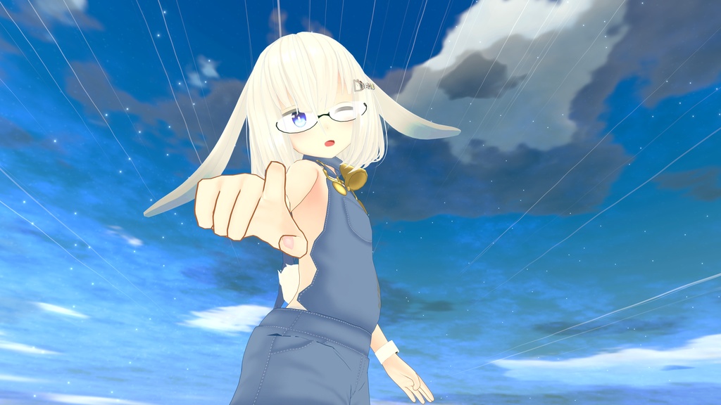 【31アバター対応】うーちゃんオーバーオール【PB対応】