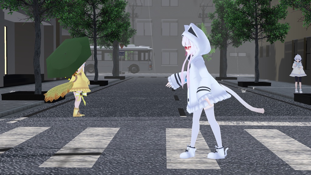 【29アバター対応】ねこレインコート【PB対応】