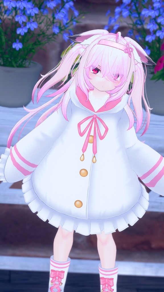 【29アバター対応】ねこレインコート【PB対応】