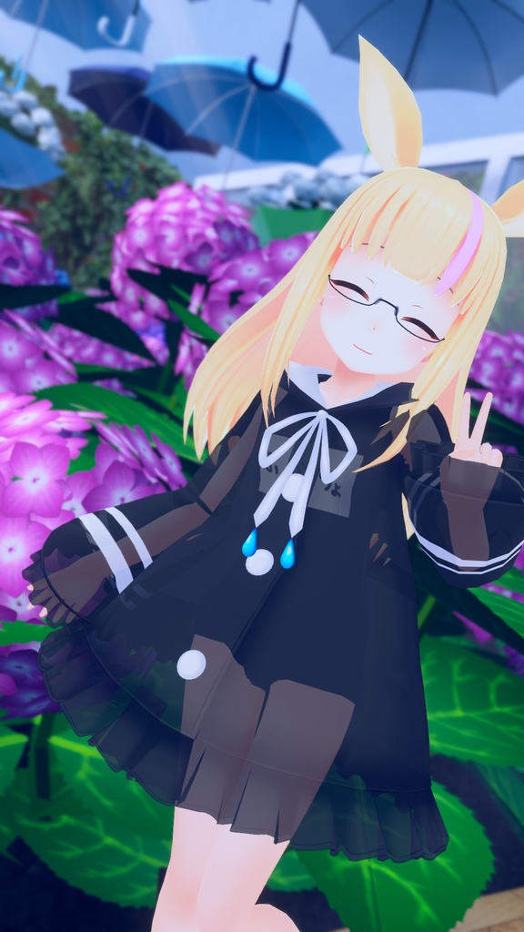 【29アバター対応】ねこレインコート【PB対応】