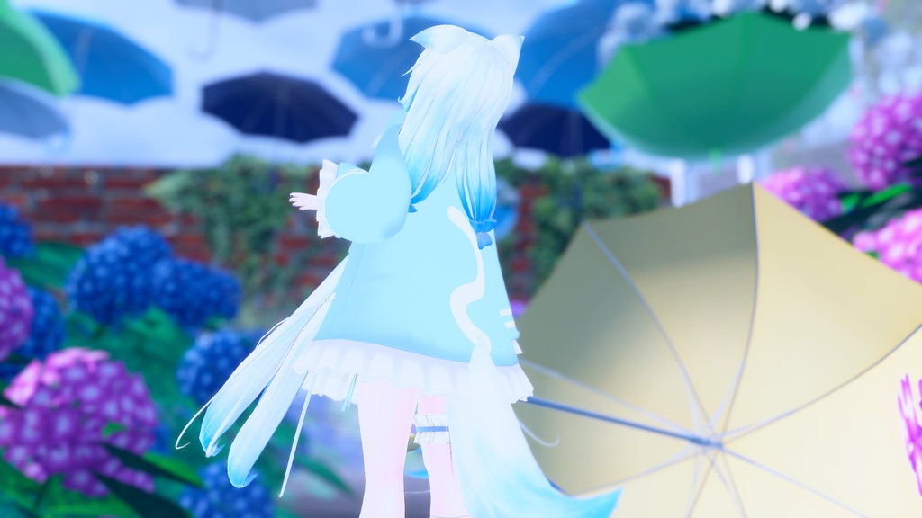 【29アバター対応】ねこレインコート【PB対応】