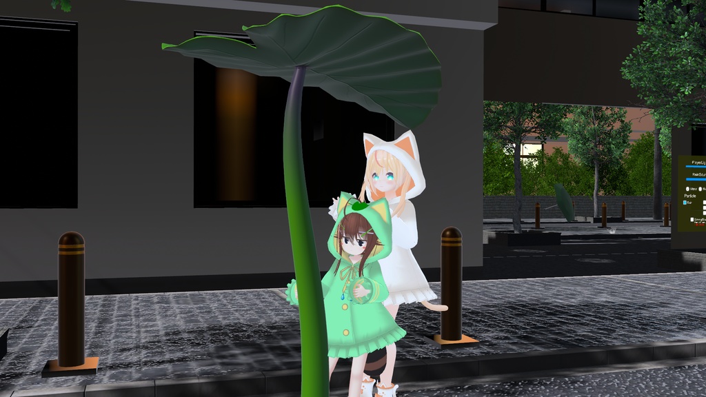 【29アバター対応】ねこレインコート【PB対応】