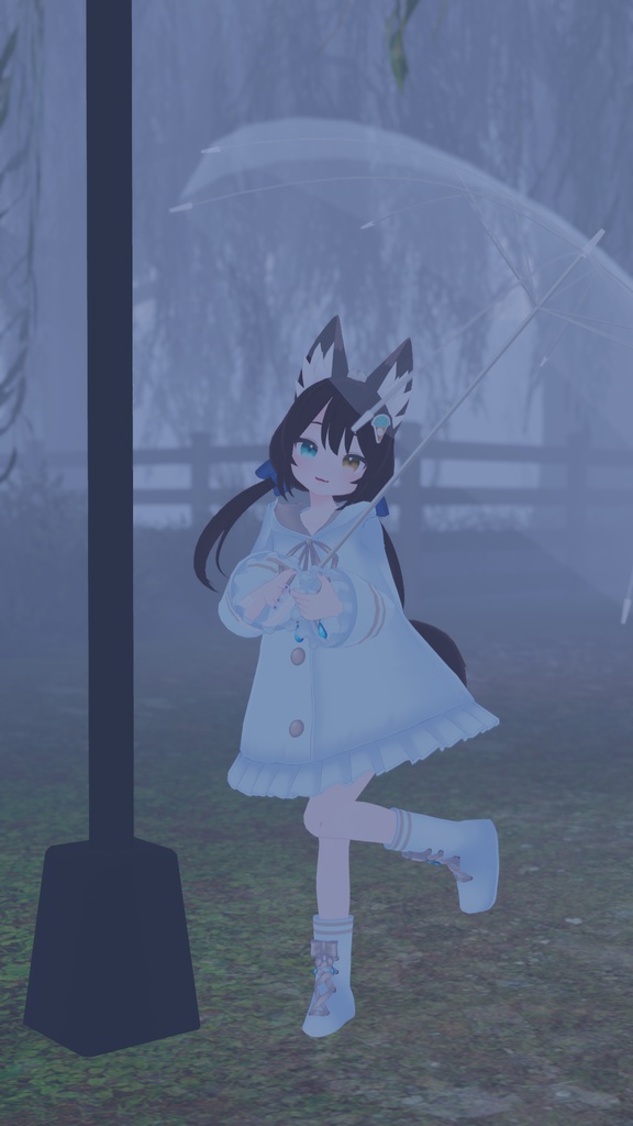 【29アバター対応】ねこレインコート【PB対応】