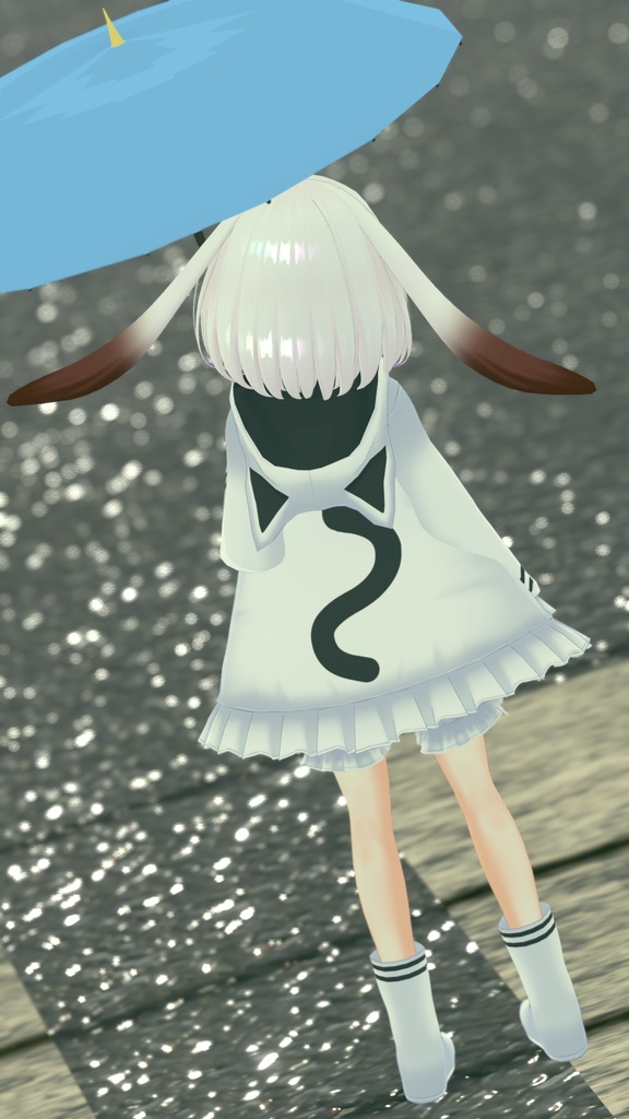 【29アバター対応】ねこレインコート【PB対応】