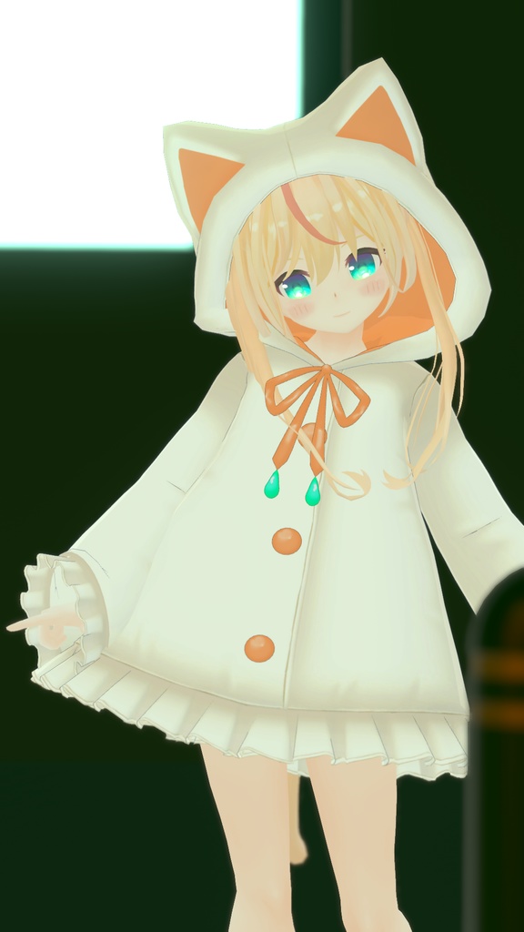 【29アバター対応】ねこレインコート【PB対応】