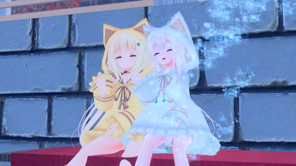 【29アバター対応】ねこレインコート【PB対応】