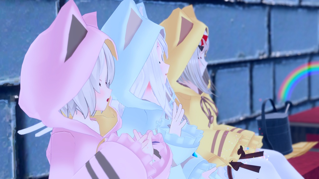 【29アバター対応】ねこレインコート【PB対応】