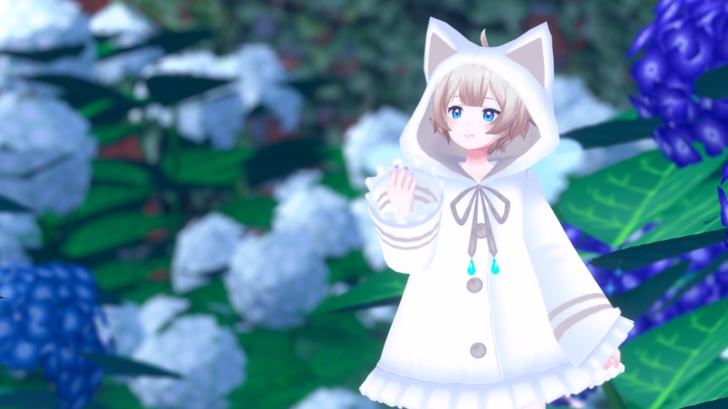 【29アバター対応】ねこレインコート【PB対応】