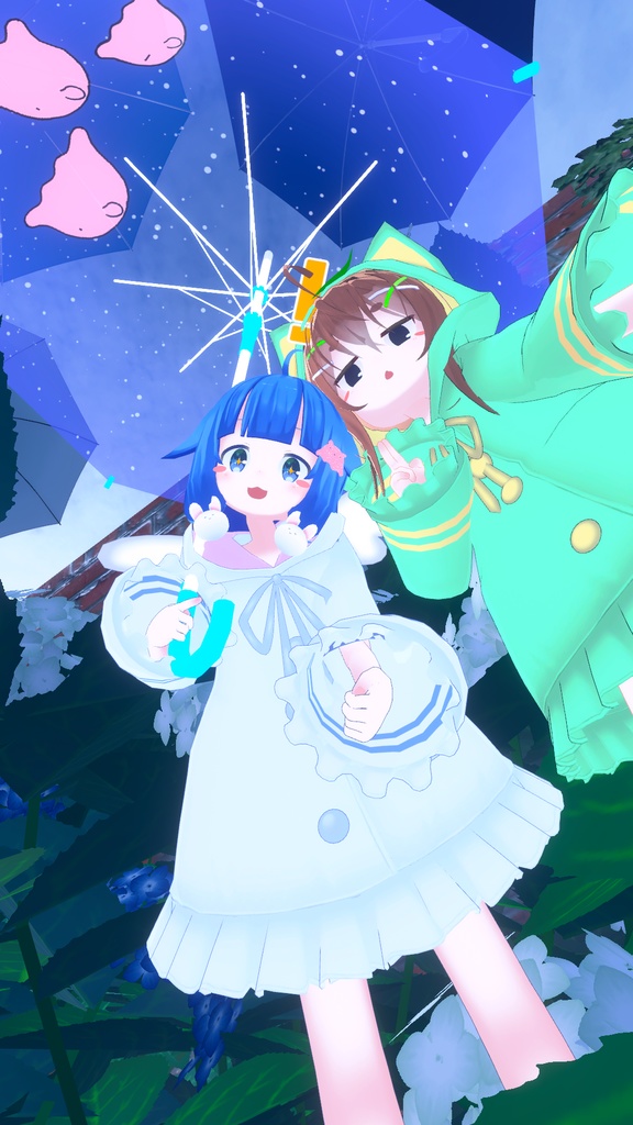 【29アバター対応】ねこレインコート【PB対応】