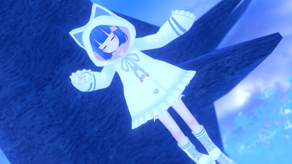 【29アバター対応】ねこレインコート【PB対応】