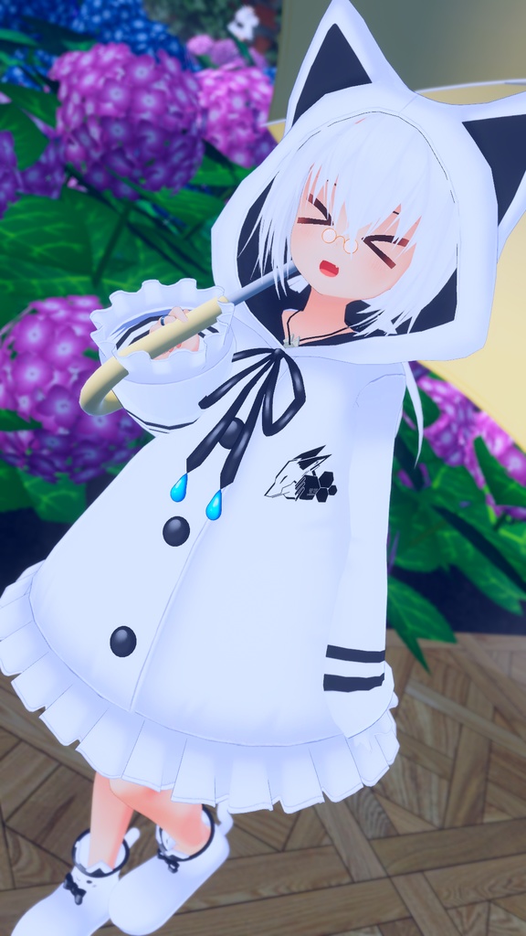 【29アバター対応】ねこレインコート【PB対応】