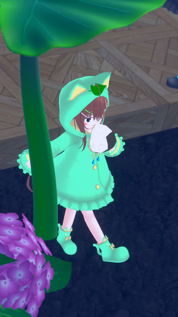 【29アバター対応】ねこレインコート【PB対応】