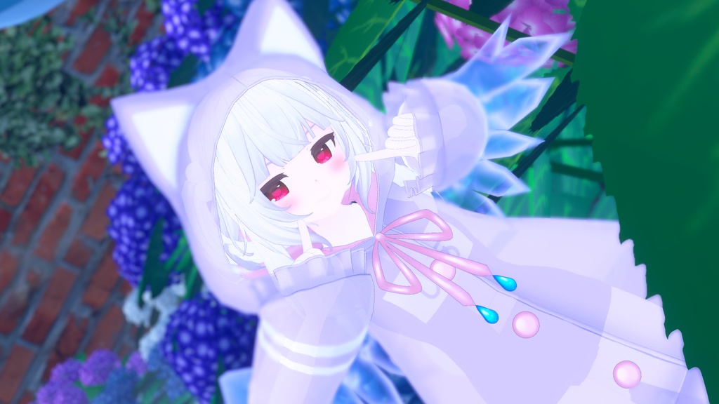 【29アバター対応】ねこレインコート【PB対応】