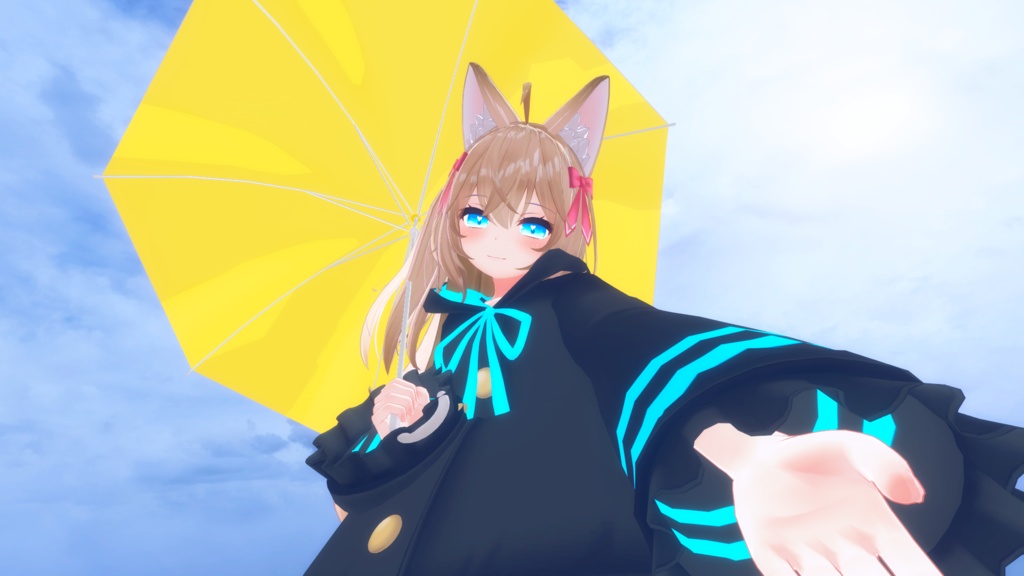 【29アバター対応】ねこレインコート【PB対応】