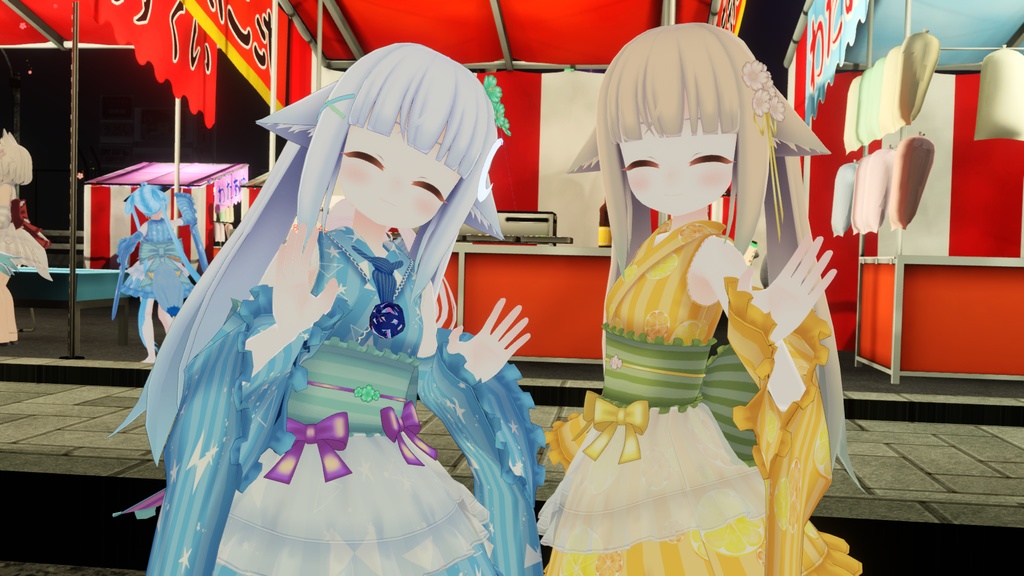 【39アバター対応】ロリータシリーズ -浴衣-【PB対応】