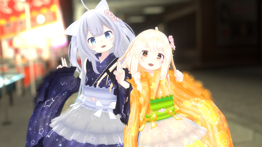 【39アバター対応】ロリータシリーズ -浴衣-【PB対応】