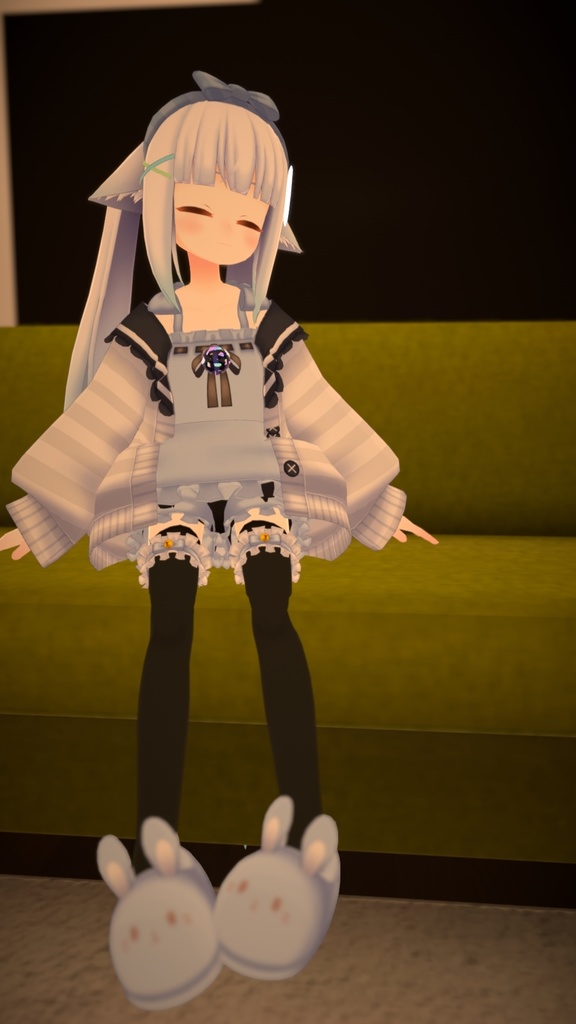【41アバター対応】うさぎさんルームウェア【PB対応】