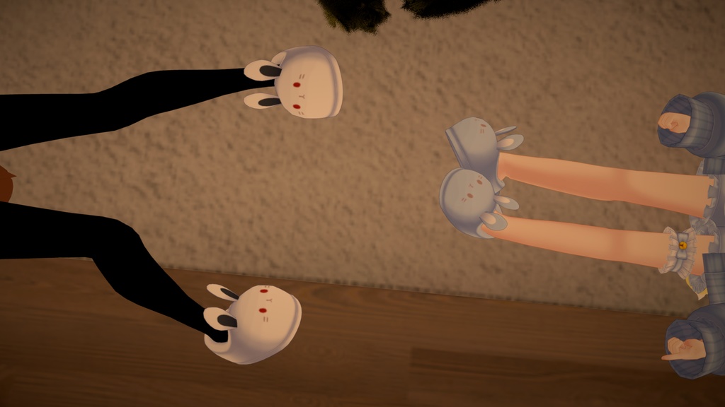 【41アバター対応】うさぎさんルームウェア【PB対応】