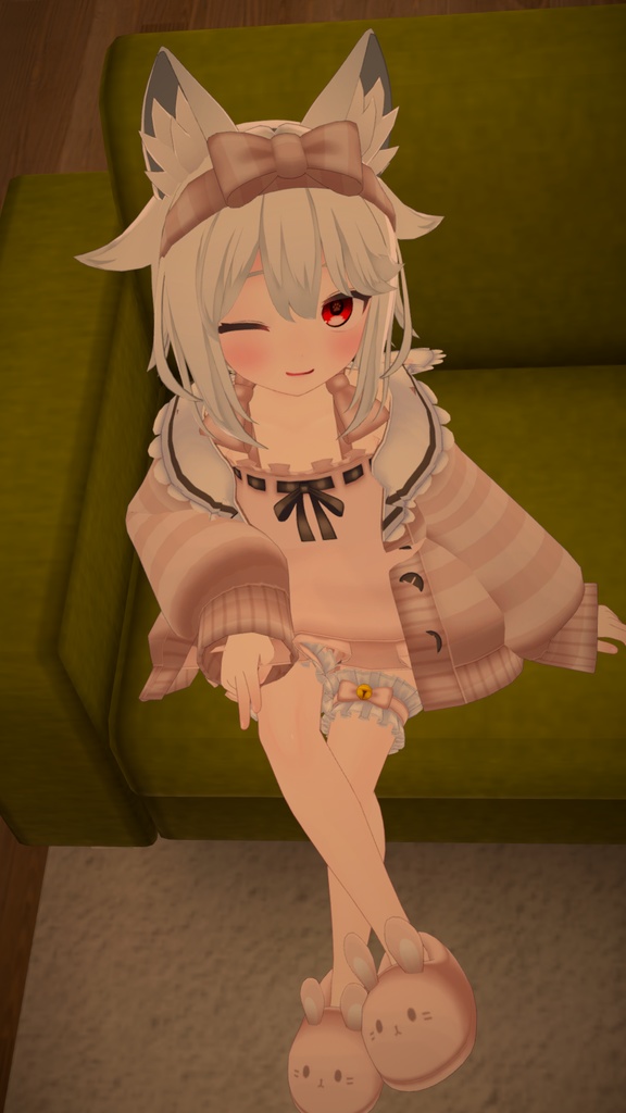 【41アバター対応】うさぎさんルームウェア【PB対応】