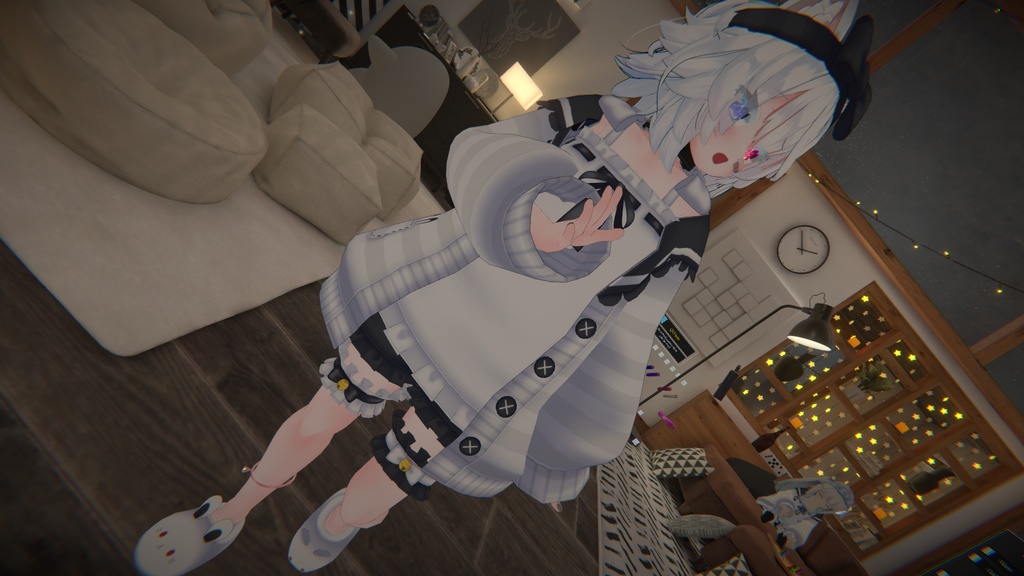 【41アバター対応】うさぎさんルームウェア【PB対応】