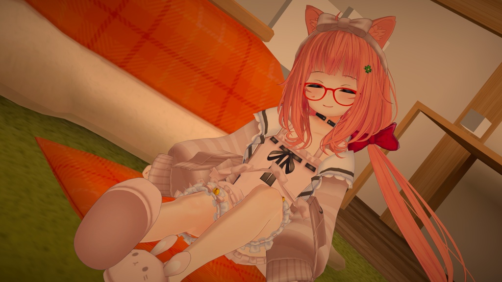 【41アバター対応】うさぎさんルームウェア【PB対応】