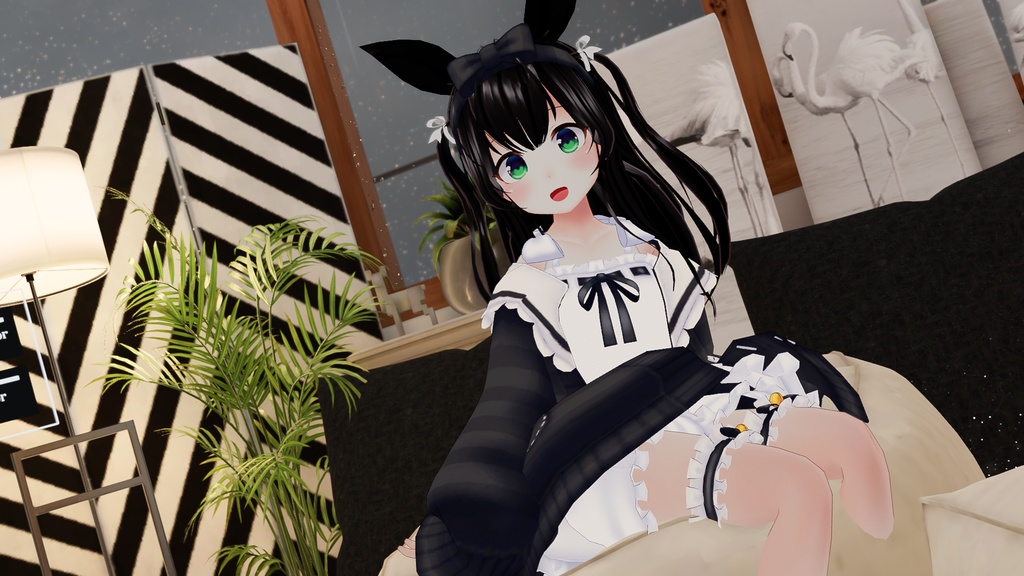 【41アバター対応】うさぎさんルームウェア【PB対応】