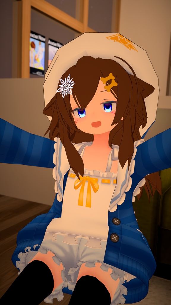 【41アバター対応】うさぎさんルームウェア【PB対応】